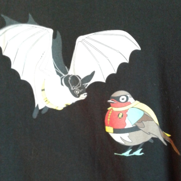 Batman Other - Batman & Robin funny t shirt black size med